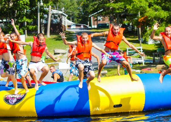 Cedar Lake Camp One Happy Camper NJ   Trampoline 1 280x200@2x 